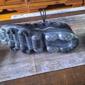 Nike Black VaporMax Plus Athletic Shoes